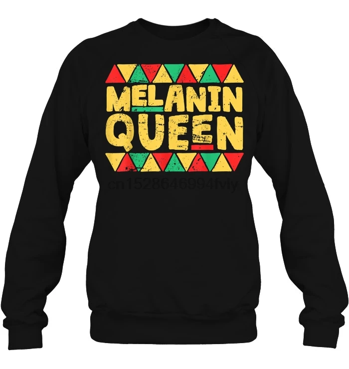 Мужская толстовка Melanin queen женская уличная одежда |