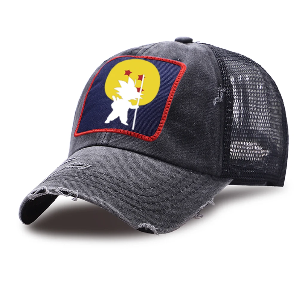 

Dragon Ball Z Man's Baseball Caps Japan Anime Snapback Cap Gorras Sport Hats Women K-pop Trucker Cap Sun Shade Hat Streetwear
