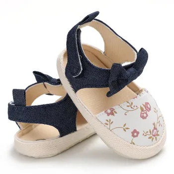 

Summer Baby Girl Sandals Toddler Small Fresh Printing Princess Sandals Infant Toddler Shoes For Girls