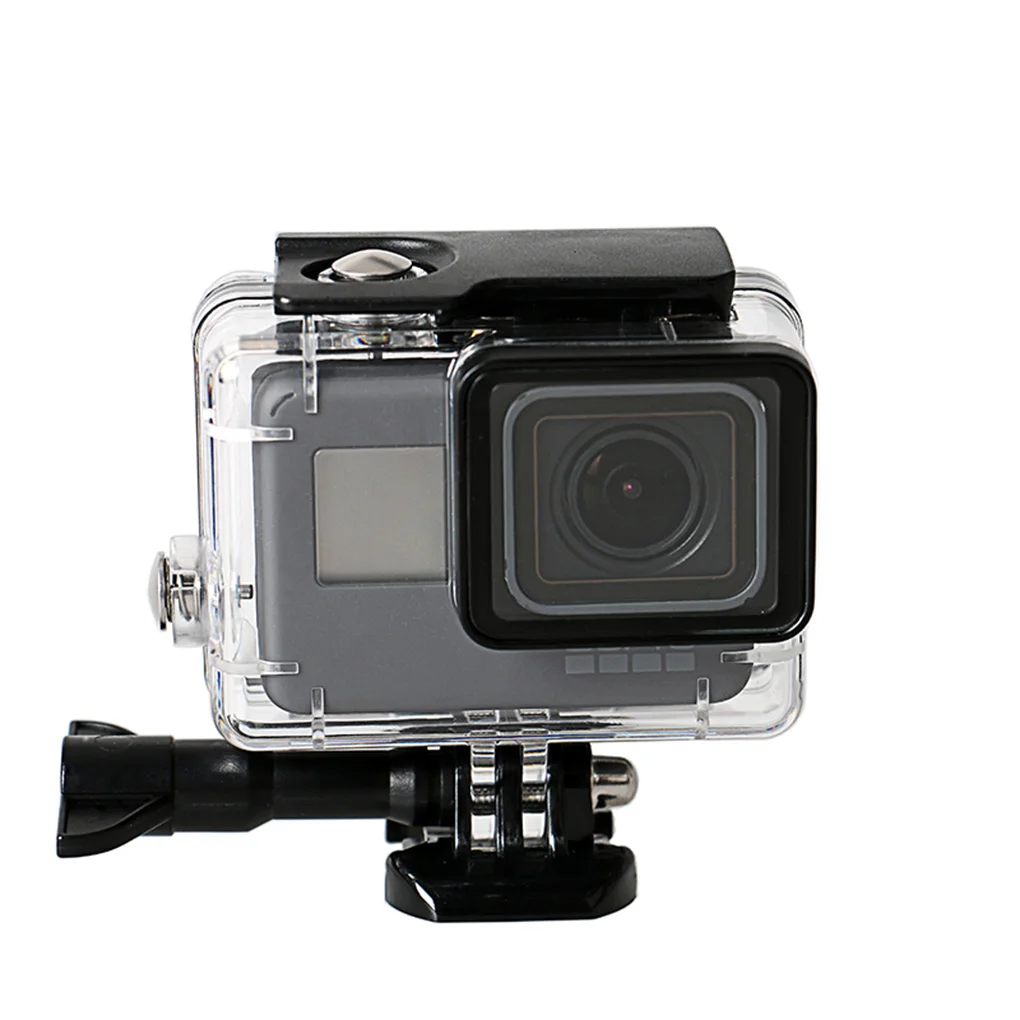 Replacement for Gopro Hero 5 Hero 6 45M Black Waterproof Housing Case Action Camera Diving Underwater Protective Shell