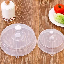 1Pc Food Cover Microwave Oil Cap Heated Sealed Cover Kitchen Tool Transparent dustproof food cover Dust Dish Kitchen Tool