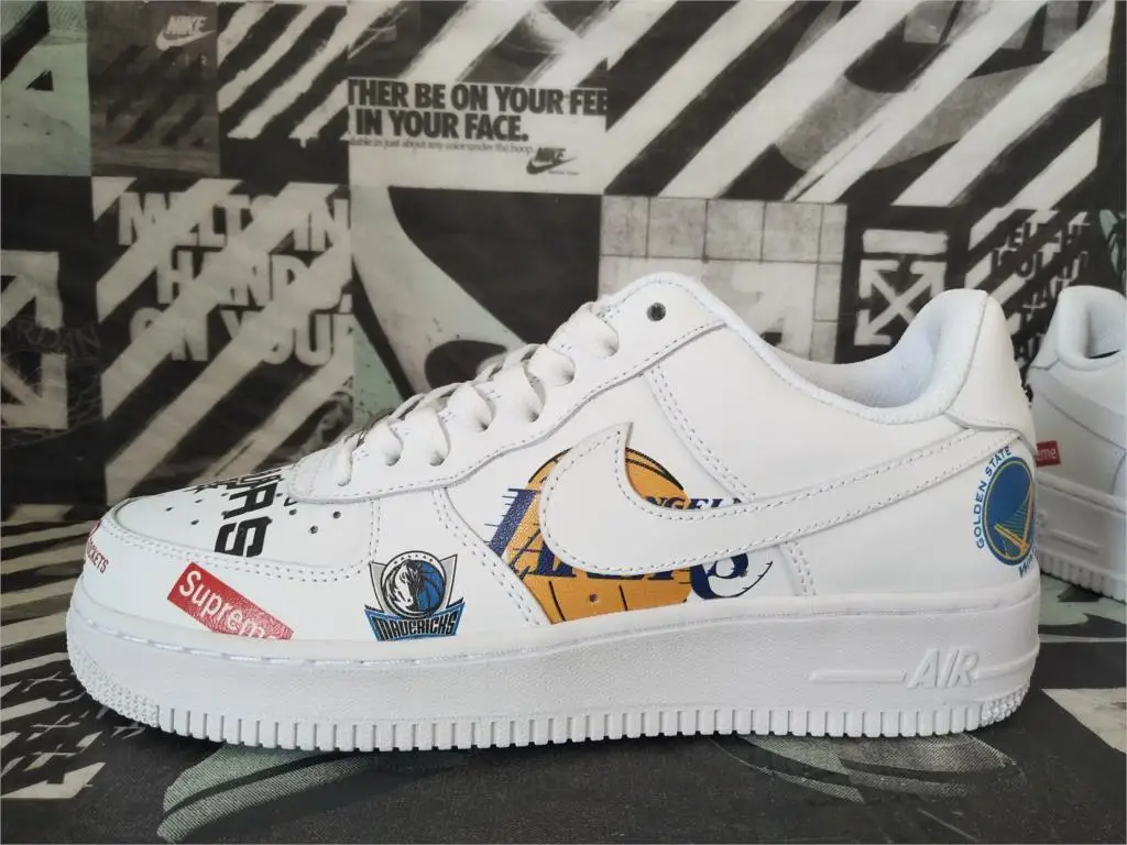 PHOTO COLOR Air Force 1 07 Lv8 Af1 One Low Qs мужские кроссовки - Цвет: PHOTO COLOR