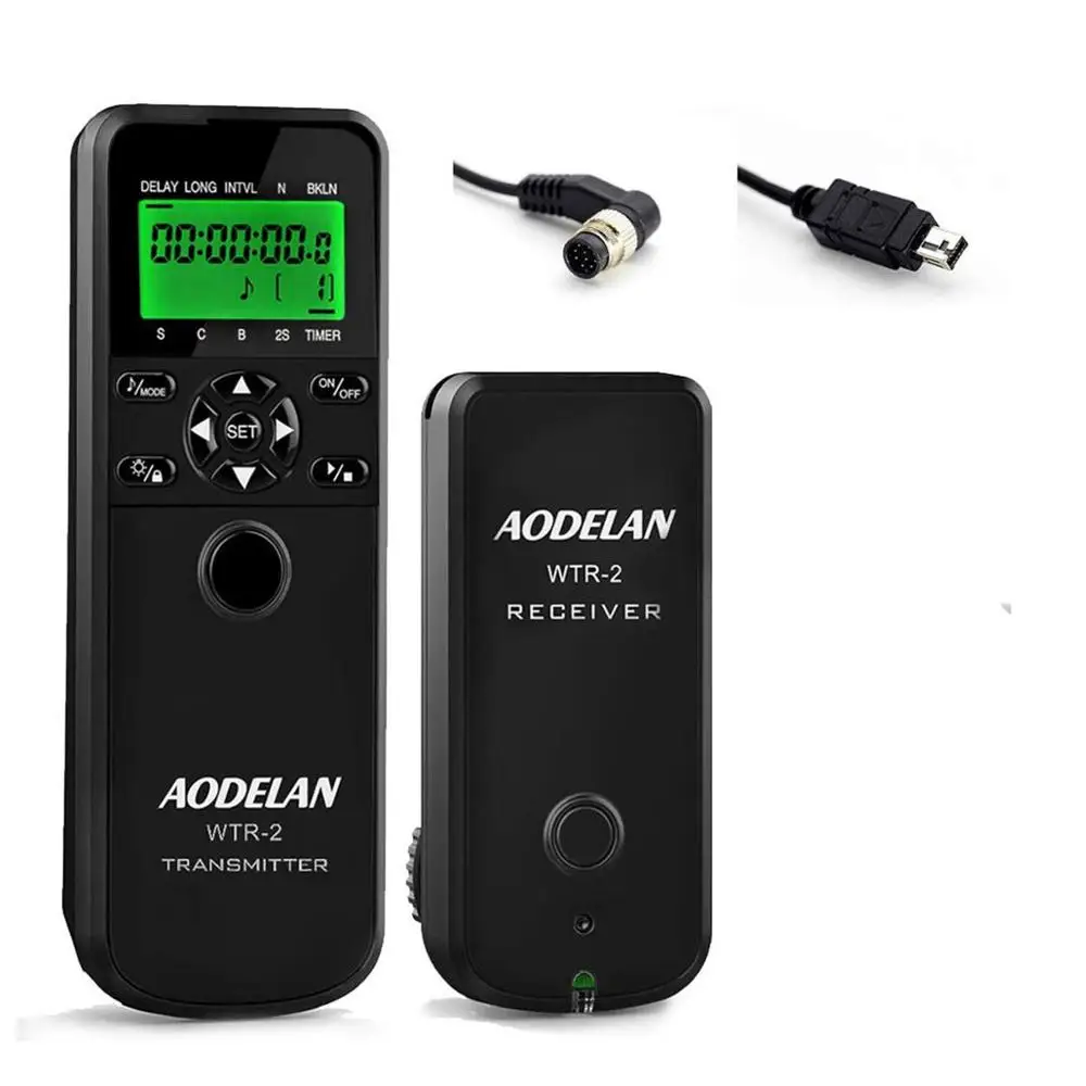 

AODELAN Wireless Camera Shutter Remote Release Control for Nikon D850, D810,D5200,D7200,D500,D600,D610,D750,D3200,D3300,D4,Z6,Z7