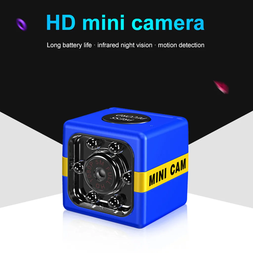 Новая мини-камера SQ11 HD 1080 P, маленькая камера с датчиком ночного видения, видеокамера DVR, микро камера, Спортивная DV видеокамера sq 11