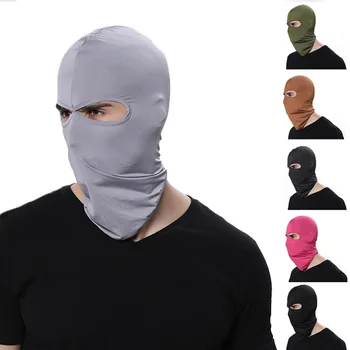 

Motorcycle Mask Soft Breathable Headgear Face Shield Hood Balaclava Windproof Sun-protection Dust Protection Ski Ridding CS Mask