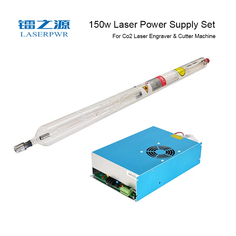 

LASERPWR Professional DY20 Laser Power Supply + RECI W8 100W-150W CO2 Glass Tube for Laser Cutting Machine Source Parts