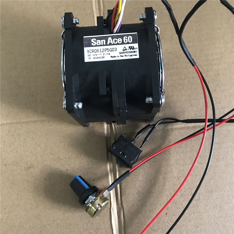 SANYO 9CR0612P5G03 DC12V 2.7A 6051 6 см gale автомобильный усилитель вентилятора воздуходувки