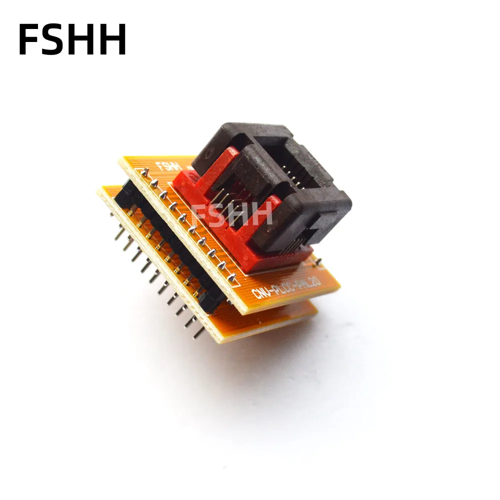 

PLCC20 to DIP20 programmer adapter CNV-PLCC-EPIM20 programmer adapter PLCC20 test socket