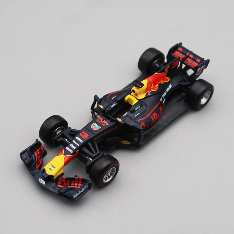 Bburago 1 43 1 43 2017Red Bull Ricciardo No3 F1 Formula 1 Racing Car Diecast Display 1