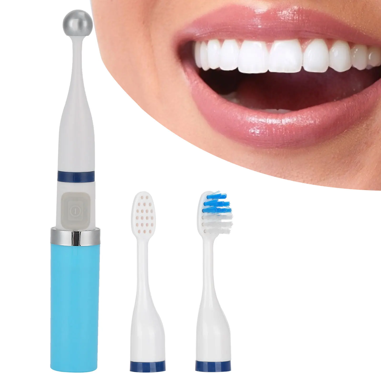 Three Heads Electric Tongue Muscle Training Recovery Device Tongue Mouth Muscle Training Tools Massage Oral Points Toothbrush uxcell 6 in 1 6 points hex socket 2 5mm 3mm 3 5mm 4mm 4 5mm 5mm h4 hexagon shank nut driver part hand tools for car repairing