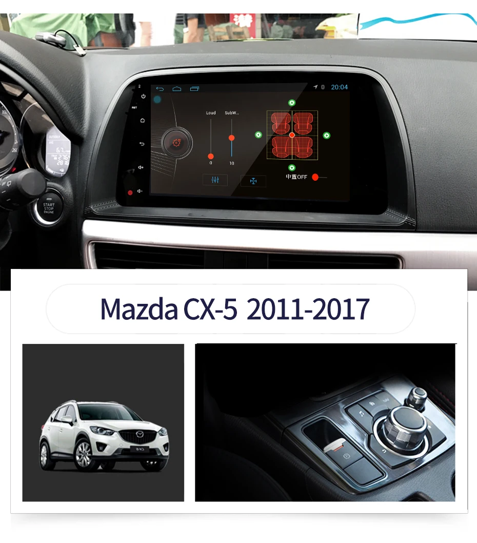 Mazda CX5 CX 5 CX 5 1 KE 2011 2017 2018 2019 Car Radio Multimedia Video