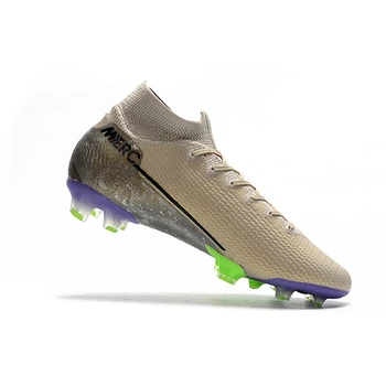 

Top Seller Men Superfly 7 Elite SE FG Football Boots High Ankle Soccer Shoes Cleats,Free Shipping