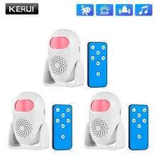 KERUI Умный дом Охранная сигнализация PIR оповещение инфракрасная Противоугонная Многоязычная Обнаружение движения с пультом дистанционного управления