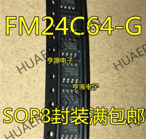 10 шт./лот FM24C64 FM24C64-G FM24C64B-G SOP8 в