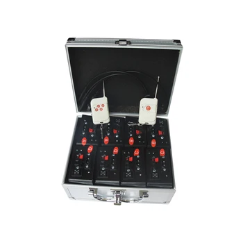 

8 Channel Remote Control Pyro Receiver Trigger Stage Effect Wedding Machine Fountain Fireworks Base Firing System Flight Case