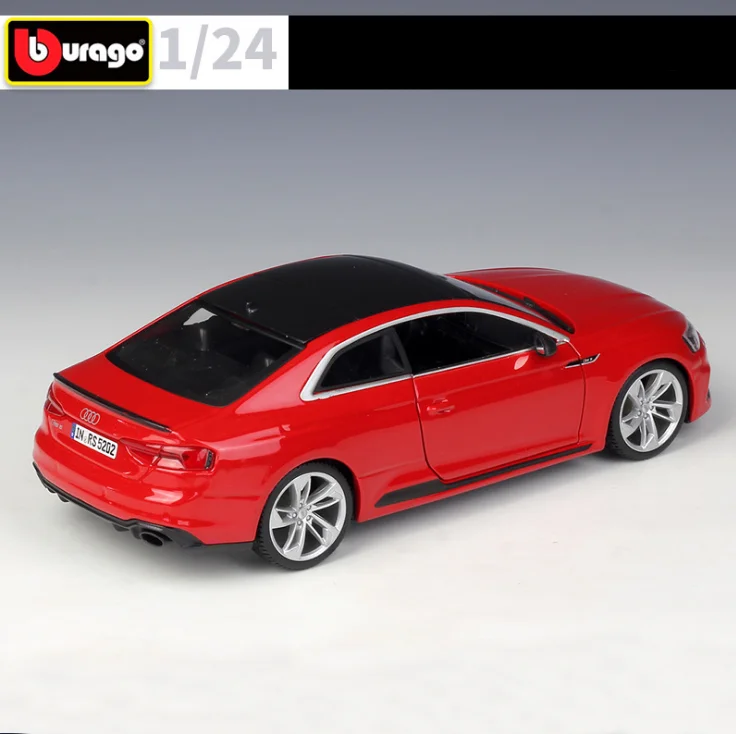 Bburago 1:24 Audi RS5 купе спортивный автомобиль статическое моделирование литья под давлением сплав модель автомобиля для детей игрушки