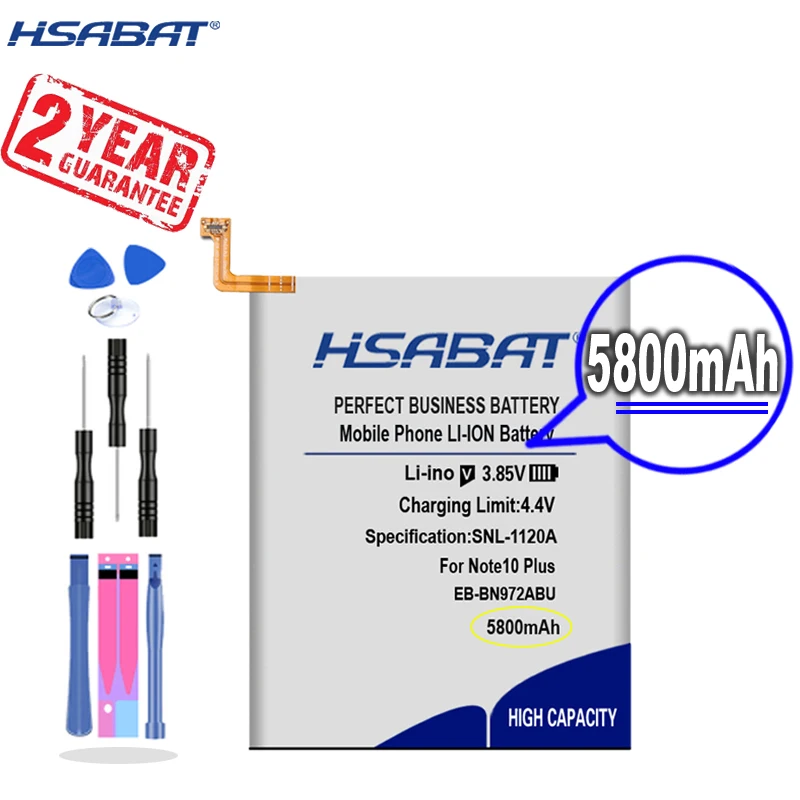 Новые поступления [HSABAT] EB-BN972ABU батарея для Samsung GALAXY Note 10 + Note10Plus Примечание Note10 плюс
