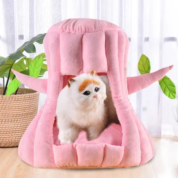 

Pet Bed Dog House Kennel Puppy Cave Cat Winter litter sleeping bag Mat Sofa pad Nest Cave for Cats Dog cama para cachorro
