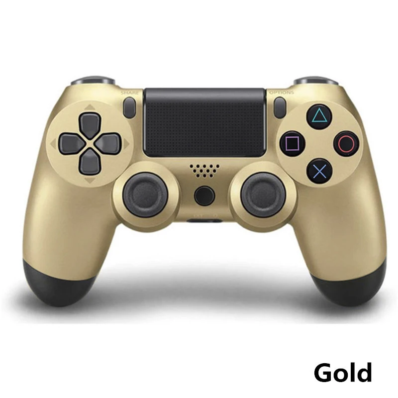 Проводной игровой контроллер для PS4, контроллер для Playstation 4 для Dualshock, вибрационный джойстик, геймпады для Play Station 4, джойстик - Цвет: Золотой