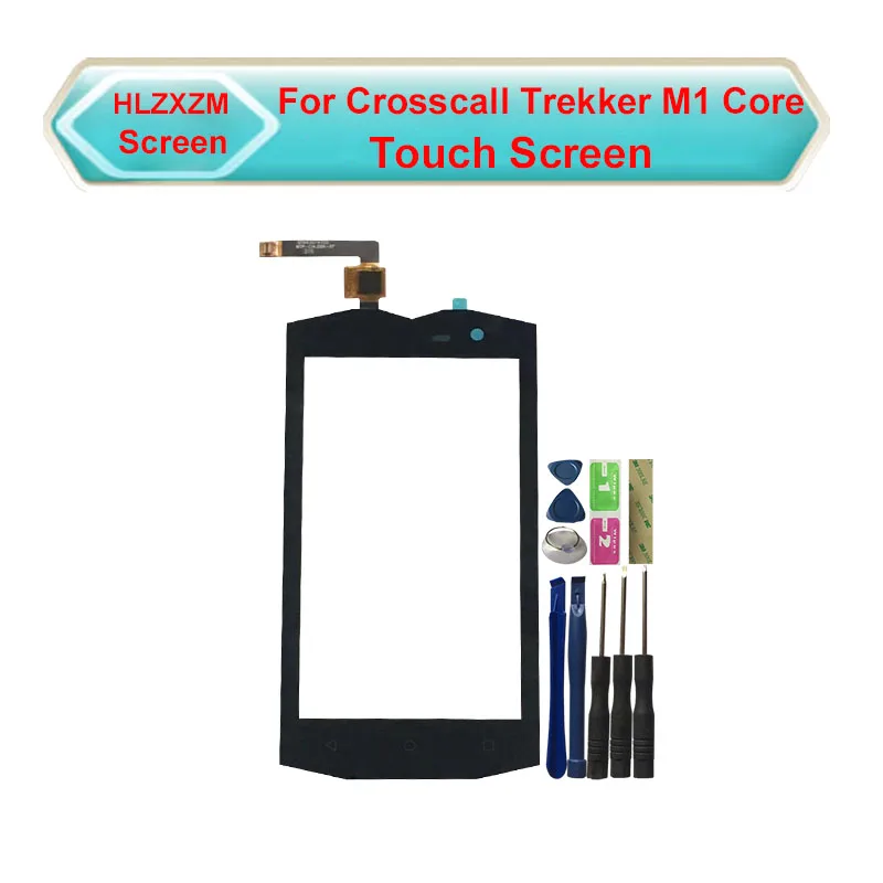 Для Crosscall Trekker M1 Core сенсорный экран без ЖК-дисплея дигитайзер Замена датчика с инструментами