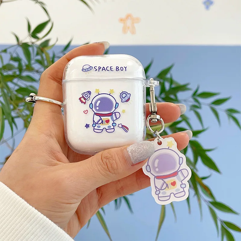 Новинка обновленный чехол для наушников Airpods 1/2 Pro мягкий из ТПУ Apple идеально