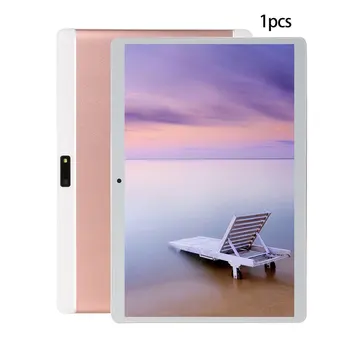 

V10 Classic Tablet 10.1 Inch HD Large Screen Android 8.10 Version Fashion Portable Tablet 6G+64G Pink Tablet Pink EU Plug