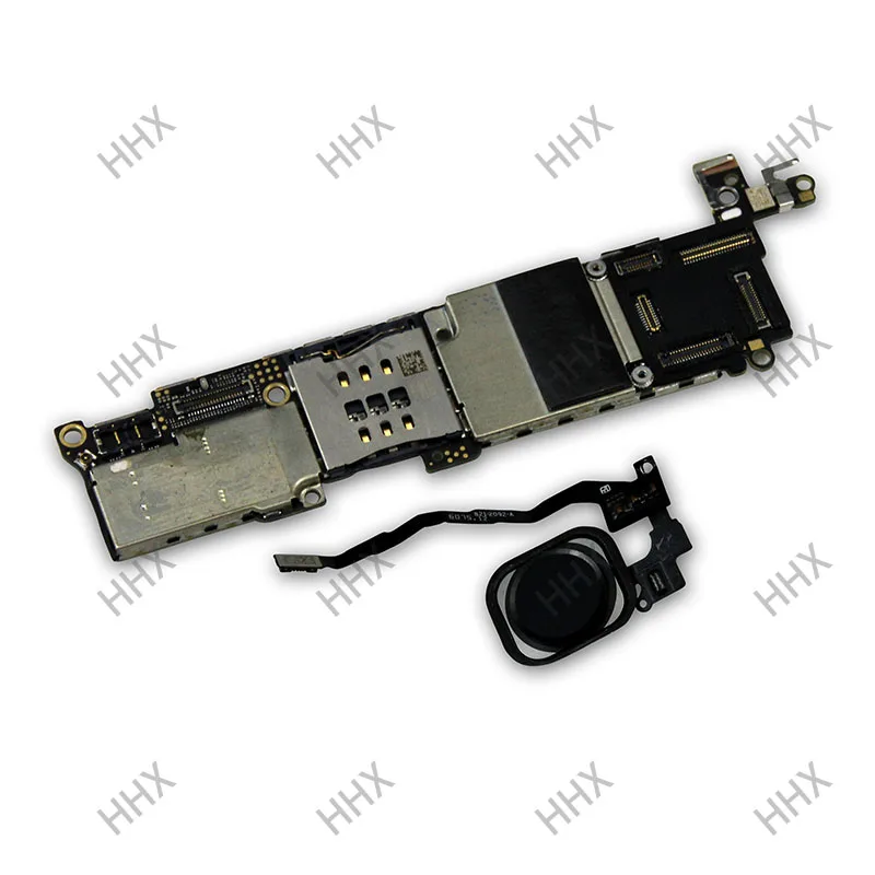 Оригинальная материнская плата для iPhone SE 5SE с сенсорным ID 16g/32g/64g черный/белый/золотой/розовый тест ios разблокирована для iPhone 5SE карта/плата