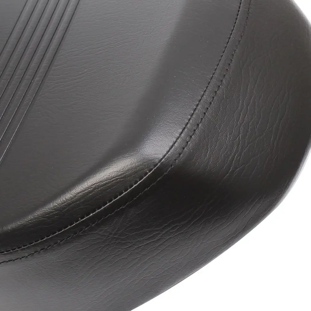 Черная кожаная Передняя подушка для водителя мотоцикла сиденья Соло Harley Sportster XL