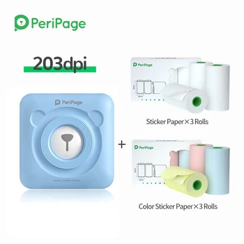 

200dpi Mini Photo Printer Mobile Phone Free app label Printer Bluetooth Notes Sticker printer portable 58mm printer