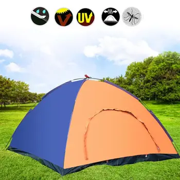 

Pyramid Tent Camping Tent Multicolor for 2-5 People Durable Bedding Hiking Hanging Bed Folding Tent Outdoors Mosquito Net