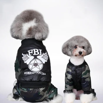 

Winter Cotton Coat Dog Clothes Xs Dog Jacket Dog Clothes For Small Dogs Pajamas Perro Pet Costume BB50WY