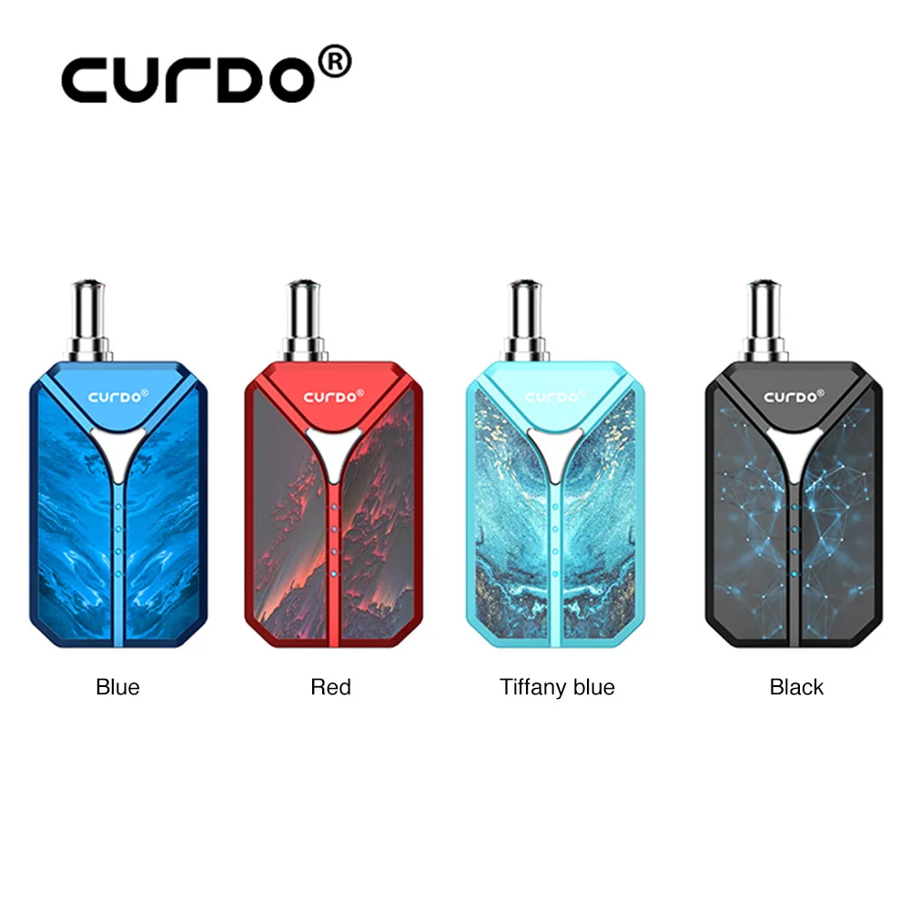 

NEW Curdo Octantis Starter Vape Kit 400mAh Battery E-cig Kit with 2.2ohm Ceramic Coil & 4-level Voltage Adjustment Vs Suorin Air
