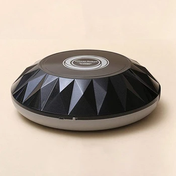 

Automatic Mini Intelligent Robot Cleaner Diamond Shape Vacuum Cleaner, Black
