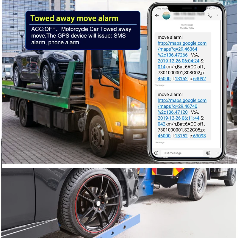 GSM GPS Signal Upgrade Car 2G 3G 4G GPS Tracker SOS Voice Cut Off Oil Towed Away Move ACC Status Alarm Locator Free APP