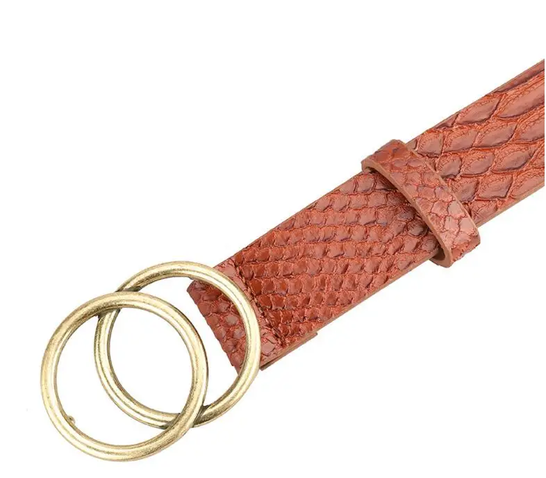 Women Belts For Women's Jeans Fashion Gold Buckle Waist Leather Strap High Quality Designer Strap Belt Cinturon Mujer