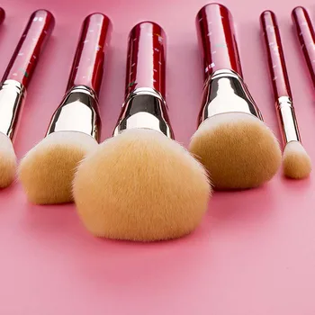 

10pcs Makeup Brush Set Foundation Brush Eyeshadow Eye Powder Eyebrow Eyeliner Lip Makeup Brushes Cosmetic Tools