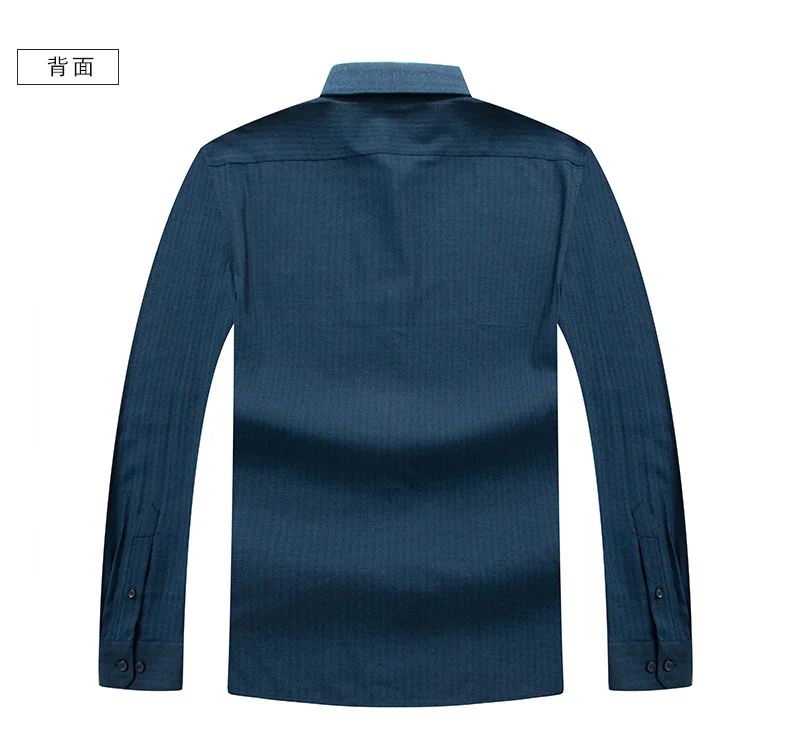 8XL Новое поступление хлопковая рубашка с длинными рукавами мужские рубашки в клетку/полосатая рубашка плюс размер 5XL Оксфорд мужские