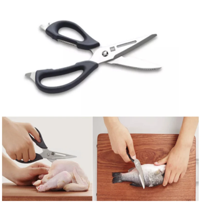 

New Xiaomi HuoHou Multifunctional Kitchen Scissor Detachable Scissors Nutcracker Bottle Ppener Bone Cutter Cook Tool Smart Home