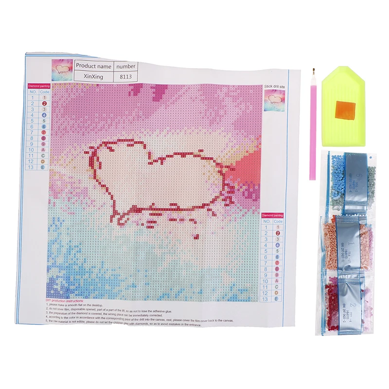 5D DIY Diamond Painting Beach Landscape Diamond Painting Cross Stitch Needlework