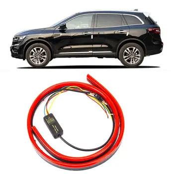

Car High Brake Light Streamer Steering Turning Universal LED Anti-collision Light 1 Meter Warning Light Automobile LED Strips