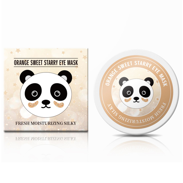 Eye Patches Blood Orange Serum Moisturizing Tender Brightening Firming Eyes Mask Skin Care Gel Korean Cosmetics