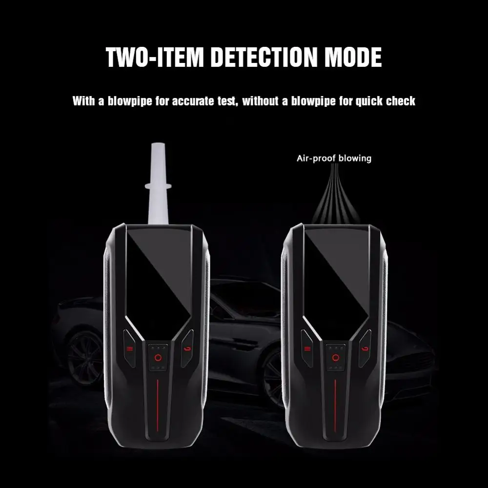 Алкотестеры Алкотестер профессиональный класс точность эффективный Цифровой портативный светодиодный дисплей USB зарядка Алкотестер дыхания
