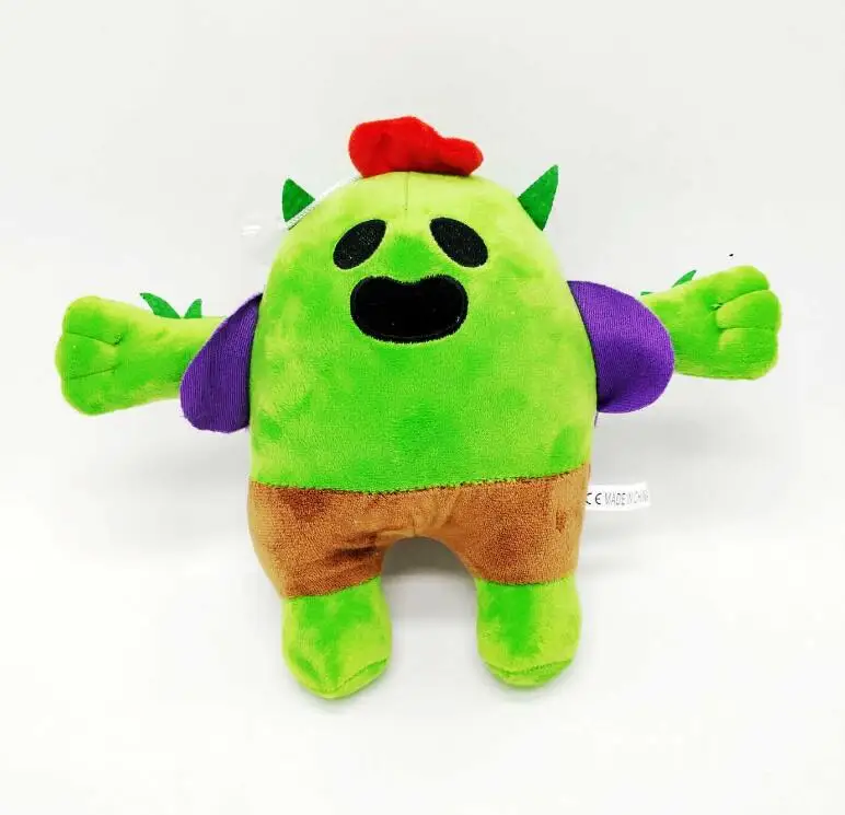 1pcs plush toy Игра фигурки игрушки Shelly Colt Jessie Brock Dynamike Леон ПВХ Модель Куклы Детский подарок 8 шт./10 шт./12 шт./18 шт - Цвет: 1pcs plush toy