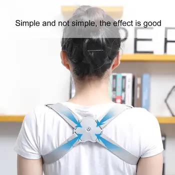 

Adjustable Smart Back Posture Corrector Back Intelligent Spine Tools Belt Shoulder Belt Training Support Correction Brace B S5L8