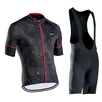 

NW Northwave Summer Men Cycling Jersey Set Bike Clothing Sets Bicycle Clothing Maillot Ropa Ciclismo MTB Kit Sportswear Suit