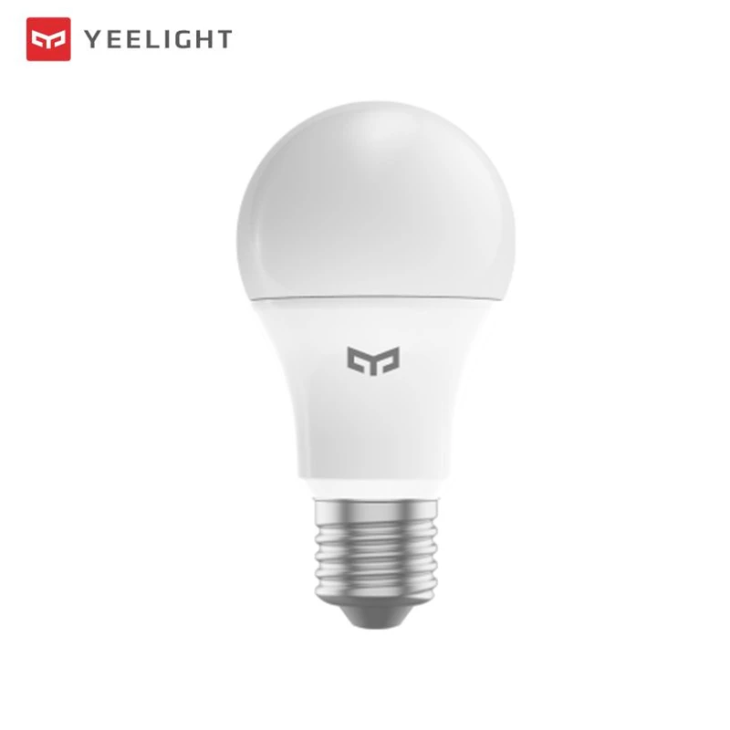 Светодиодная лампа Yeelight холодный белый свет 5 Вт 7 9 6500 К E27 лампочка 220 В для