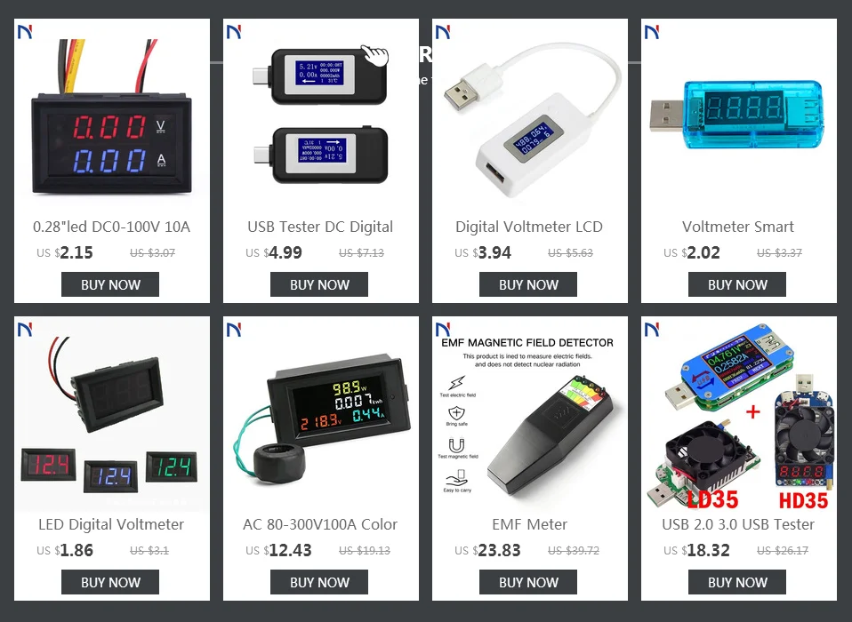 Вольтметр 8 в 1 USB тестер QC2.0 3,0 4-30 в электрическая мощность USB Емкость тестер напряжения измеритель тока монитор вольтметр Амперметр