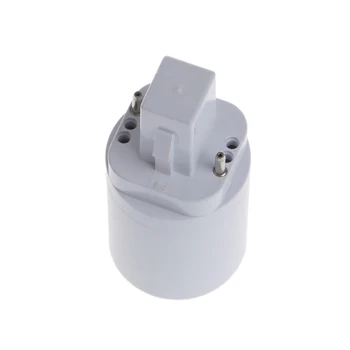 

G24 to E27 Socket Base Screw LED Lamp Halogen Light Bulb Adapter Converter Q0KF