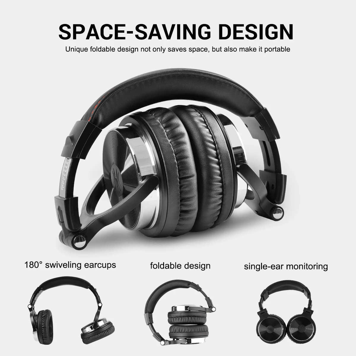 Oneodio Pro-10 Professional Studio DJ Headphones Over Ear Wired HiFi  Earphones Gaming Headset With Microphone For PC Phone