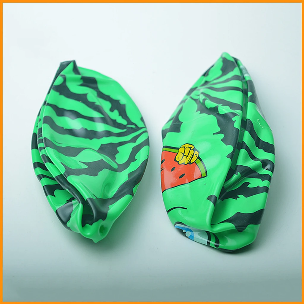 Watermelon Face Children Inflatable Blow-up Ball Beach Pool Toy 8.66
